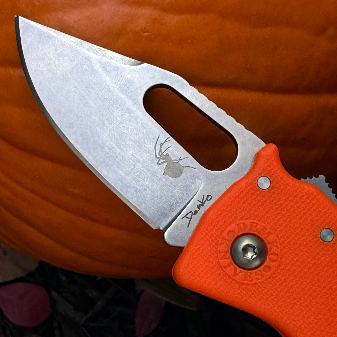 Nano-Shark® Clip Point AUS10A GRN Halloween 2025 - Image 5